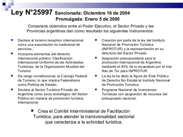 ley 25997